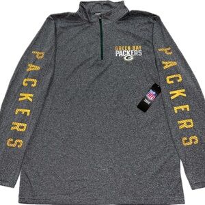 NFL Green Bay Packers Gray Long Sleeve Shirt
